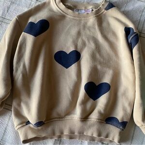 Zara Girls Pullover Sweatshirt